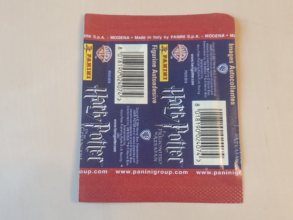 Harry Potter Azkaban Panini Tüte portofrei 2