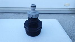 POOLTOOL Special Adaption-Vorrichtung Schlauch38 auf GARDENA