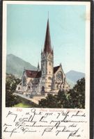 #Zug , Neue katholische Pfarrkirche , gel. 1900