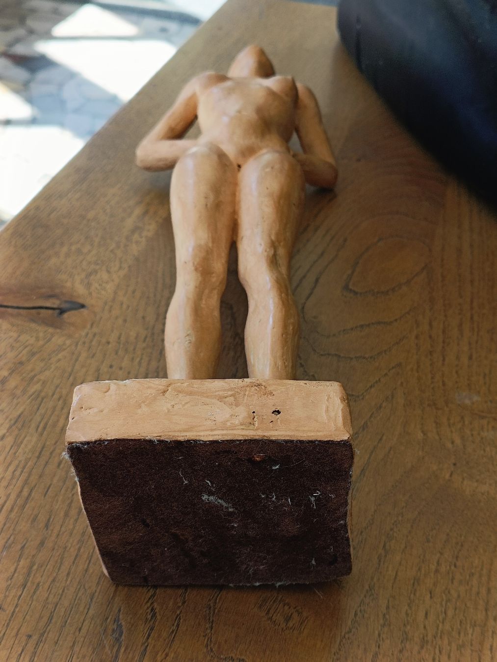 Figuren: Weiblicher Akt stehend / von Hermann Haller ? – Gebraucht aus Brugg AG von Ente015 9