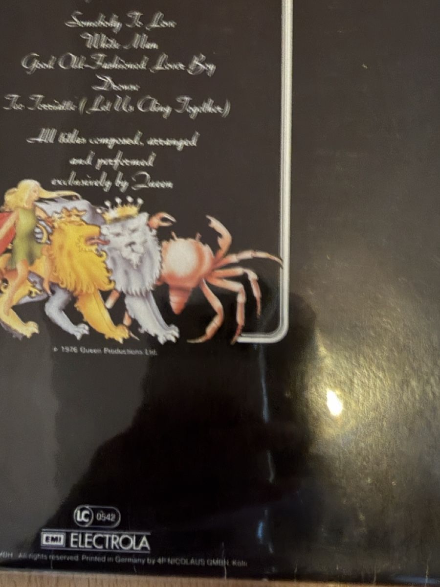 Dischi in vinile: Queen Vinyl Sammlung 6 LPs UK Original Press Set – Usato da Muttenz venduto da Petar777 4