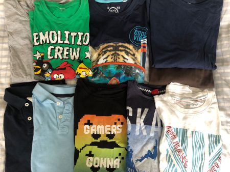 10x Jungen T-Shirts diverse Marken Grösse 158-170 ab 1.-!!
