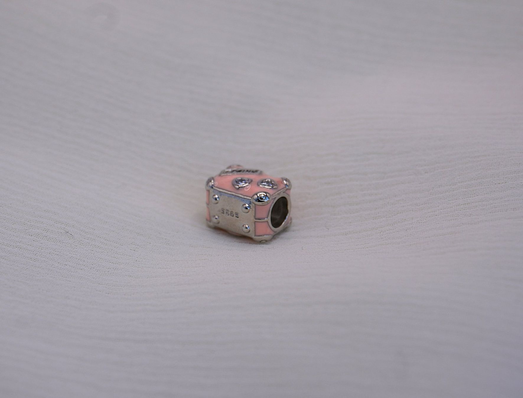 Ciondoli: Charm "rosa Koffer" zu Pandora Silber 925 – Nuovo (secondo la descrizione) da Niederbüren venduto da Fidi5 3