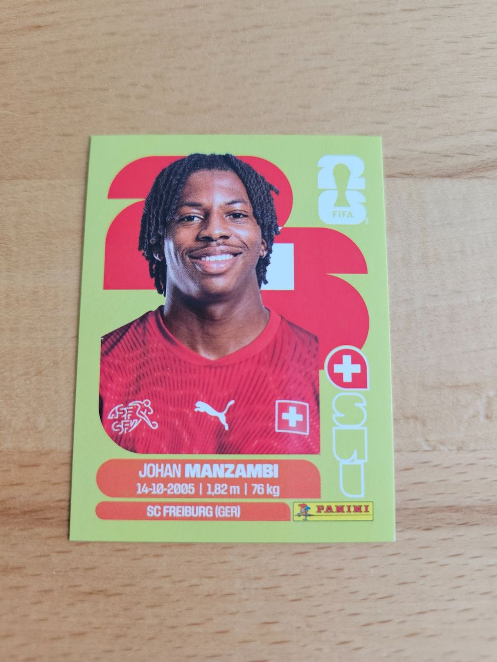 Panini Carte collezionabili: Panini WM 2026 SUI 15 – Nuovo (secondo la descrizione) da Winterthur venduto da melac