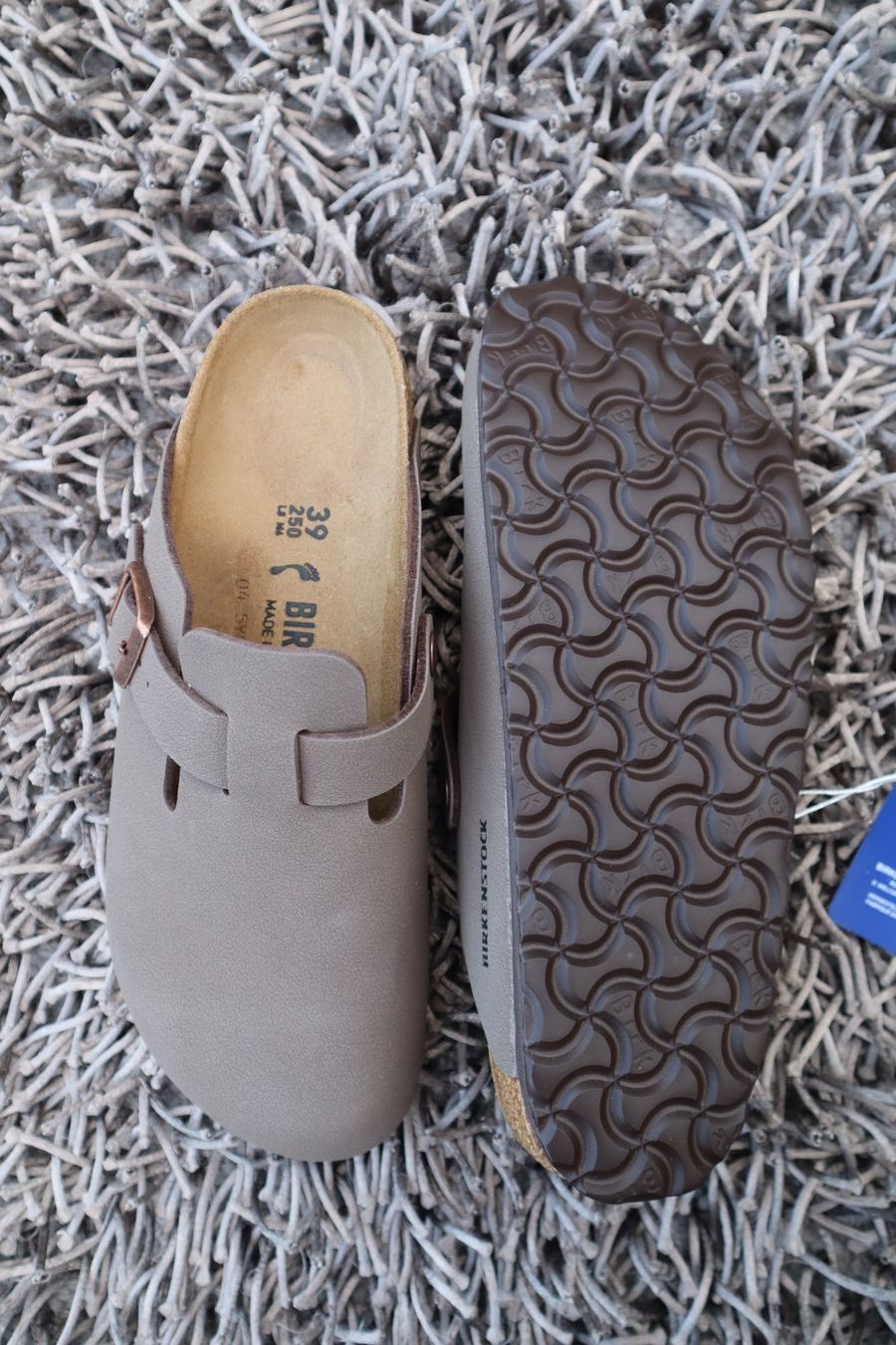 Birkenstock Herrenschuhe: Birkenstock, Boston, Gr. 39, mocca, NEU – Neu (gemäss Beschreibung) aus Wattwil von glueck 3