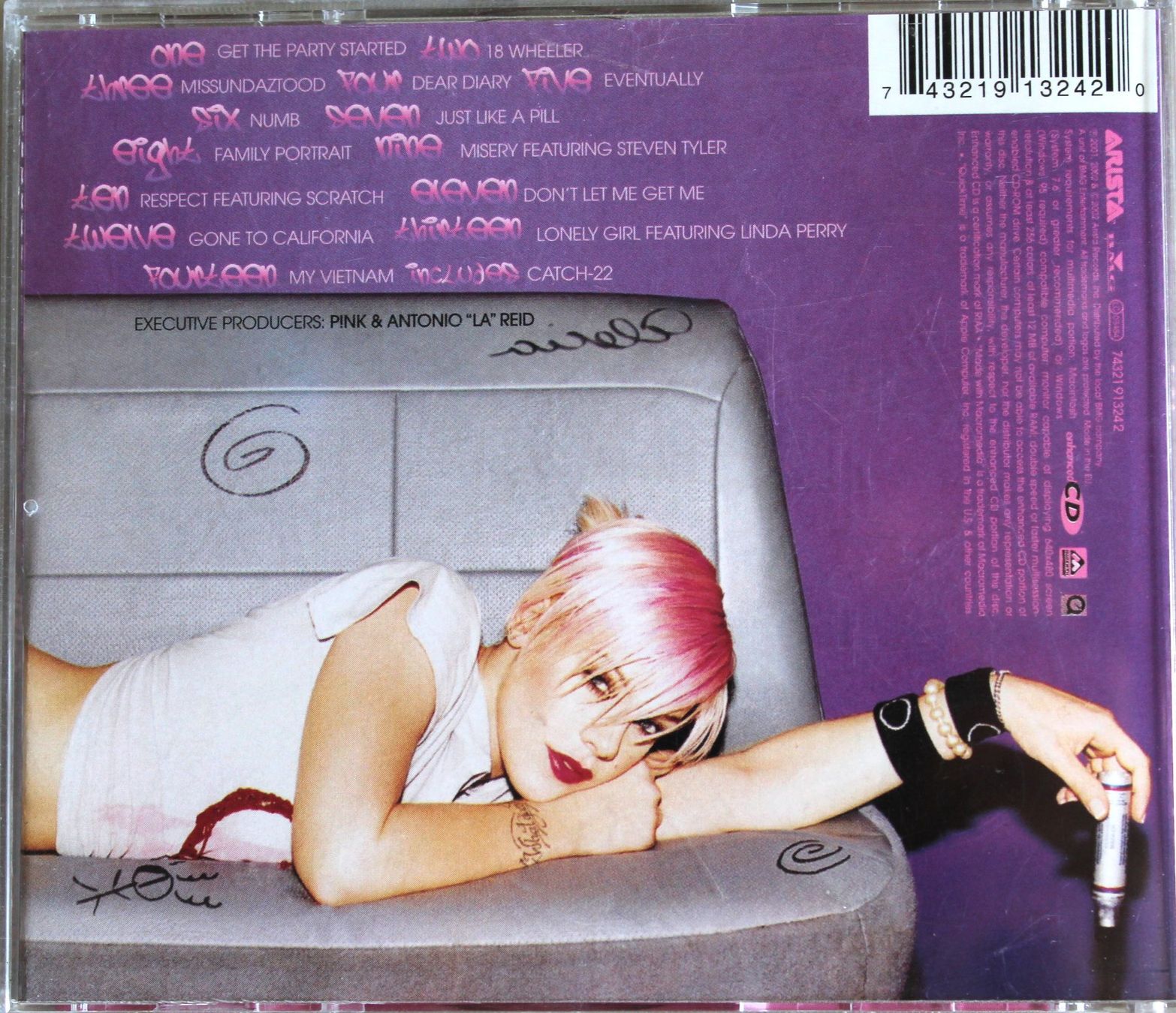 CDs: Pink / Missundaztood – Gebraucht aus Worblaufen von Cookie23 1