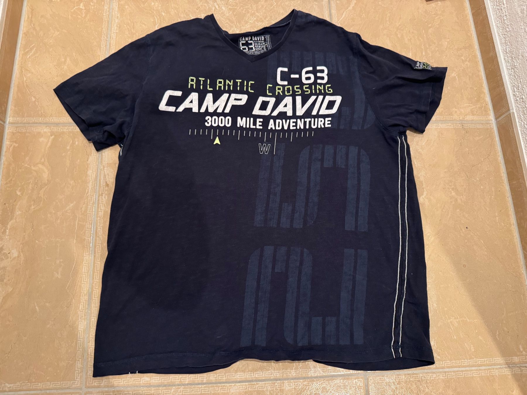 Camp David T-shirt: Camp David cooles Shirt, 3XL – Usato da Klingnau venduto da Markus14