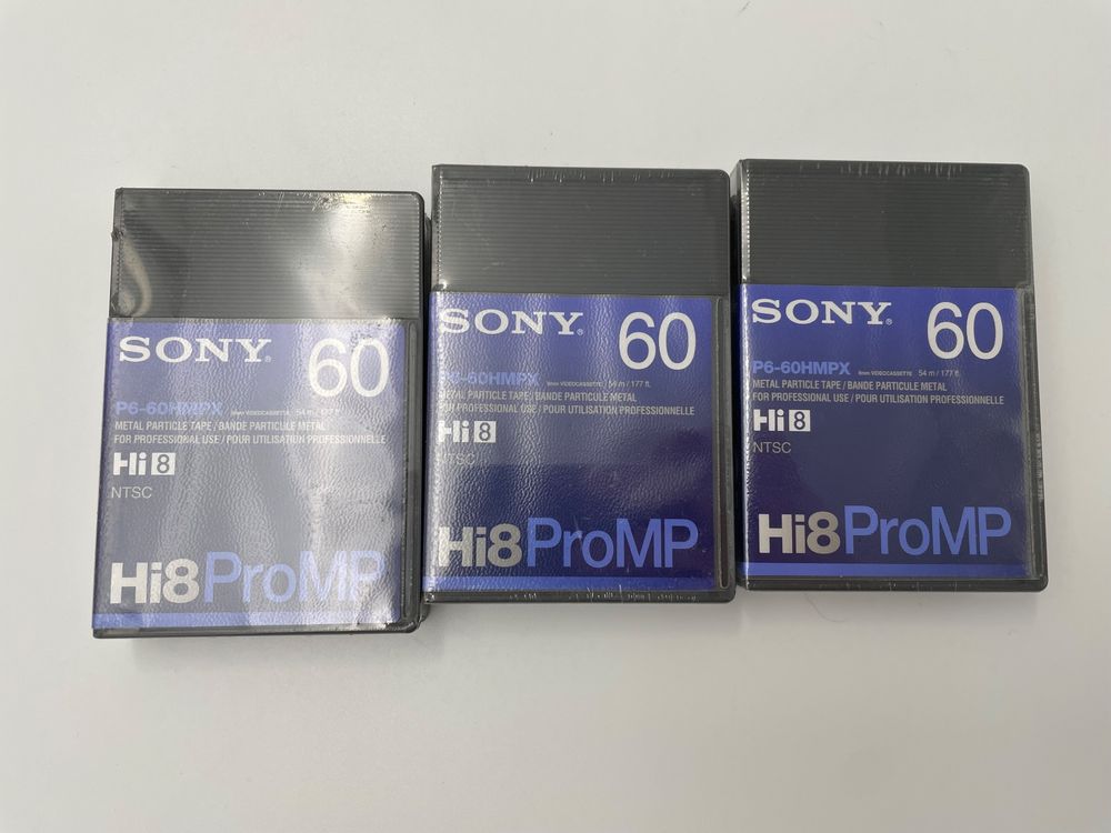 3 x Sony Hi 8 ProMP / P660HMPX Tape Kaufen auf Ricardo