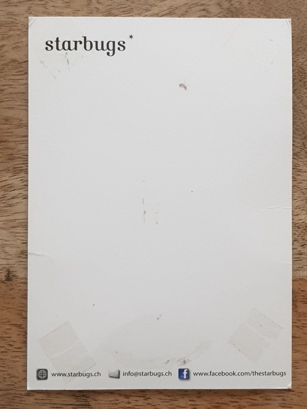 Autografi: Autogramm Karte Starbugs Comedy Humor – Usato da Kappelen venduto da swyder 2