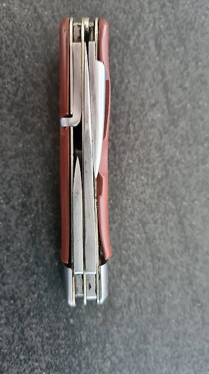 Schweizer Armee Coltelli tascabile: Schweizer Militärsackmesser 45 – Usato da Neukirch (Egnach) venduto da Bonita6 1