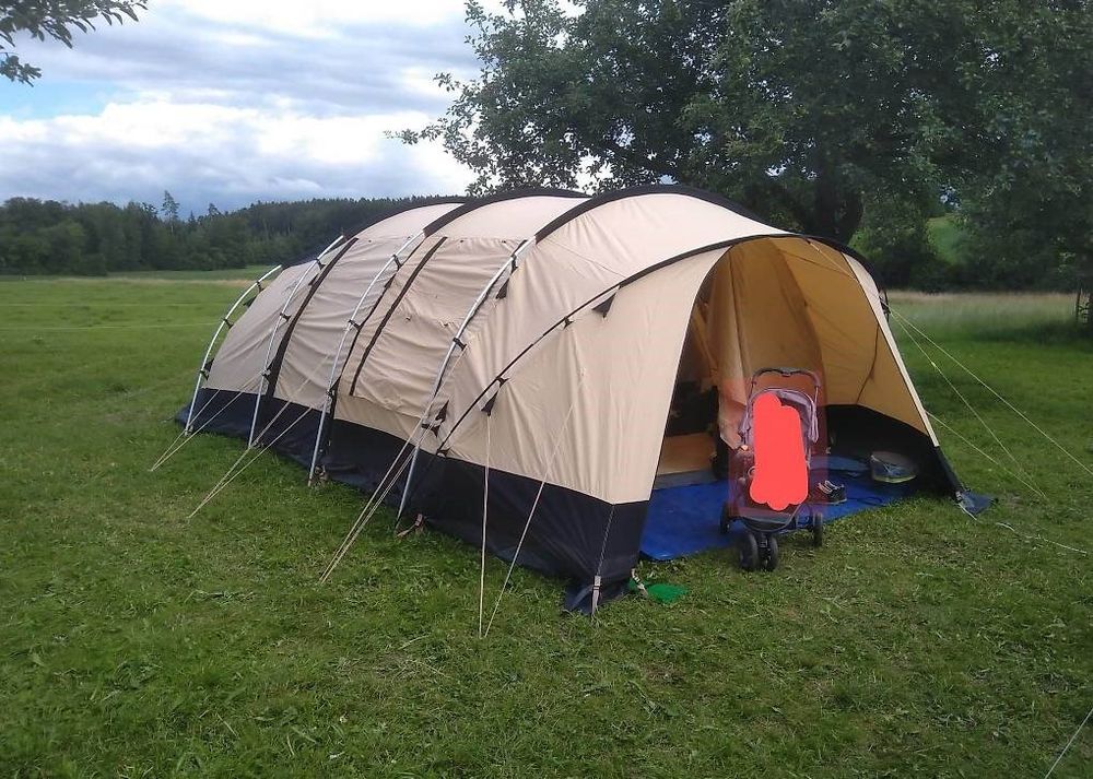 Refined Familienzelt Kuppelzelt - Wasserdichtes Campingzelt Mit Stromanschluss Für Outdoor-Abenteuer