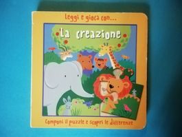 Legi e gioca con... La creazione - livre-puzzle en italien