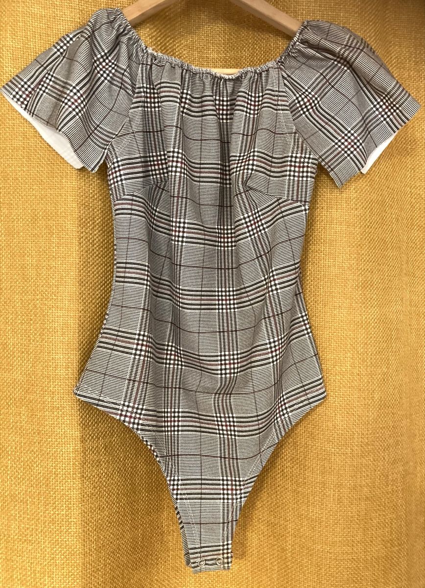 Tops: Body justaucorps vichy – Neuf (Voir description) à Ardon par hel_2sxp 4