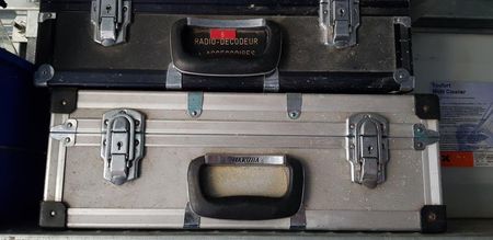 Divers valises en Alu pour rangement d'appareils ou d'outils
