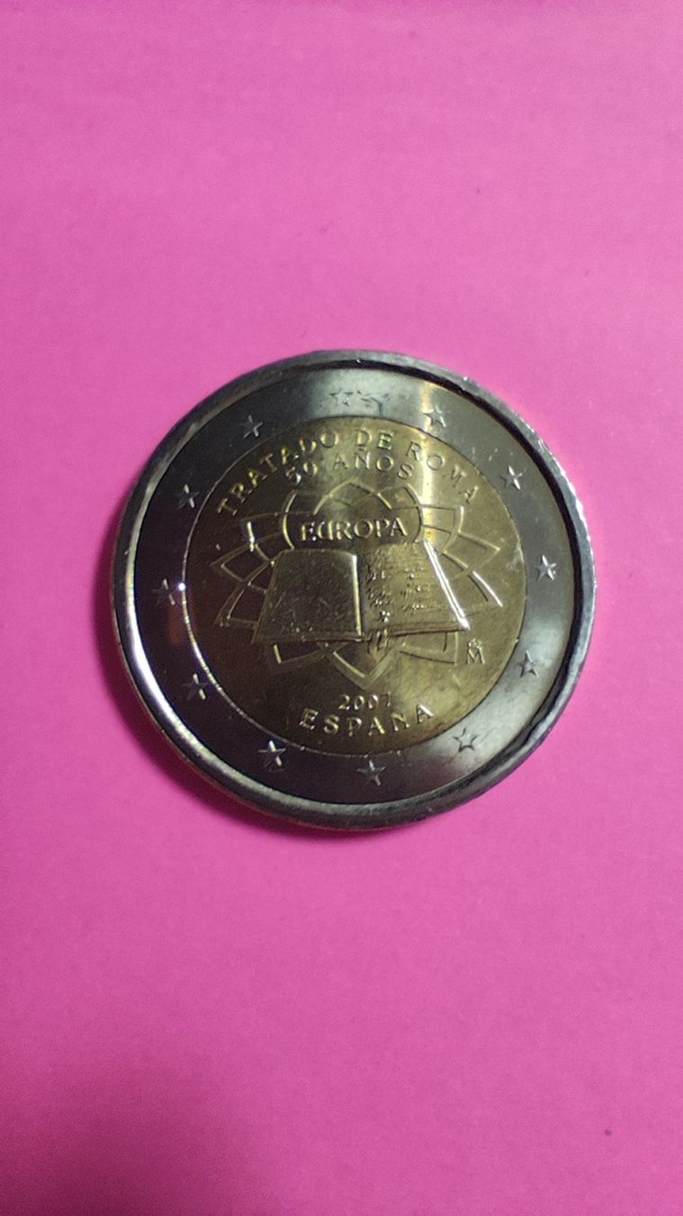 Tutti le monete: 2 Euro Spanien 2007 Römische Verträge – Nuovo (secondo la descrizione) da Zürich venduto da turbopuz