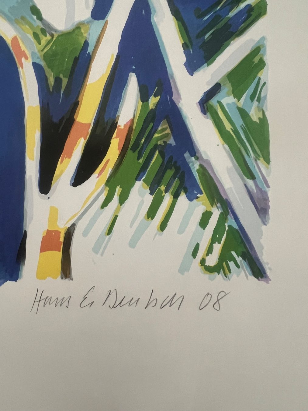 Arts picturaux & lithographies: Hans E. Deutsch, handsigniert und nummeriert – D'occasion à Rain par Pic-Ass 2