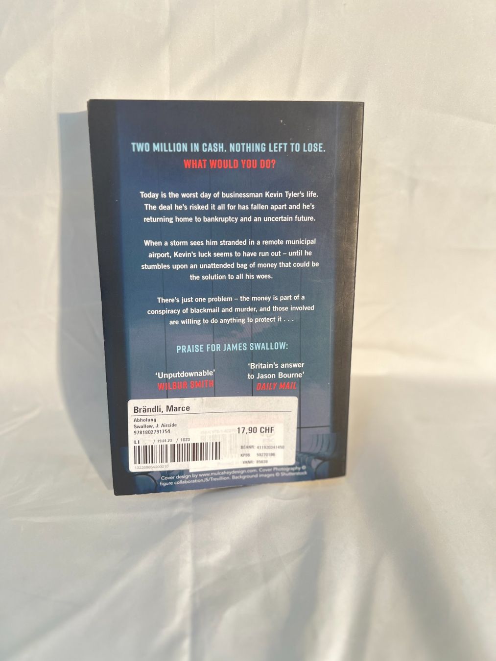 Libri: Airside von James Swallow – Usato da Zürich venduto da Drahtzug 2