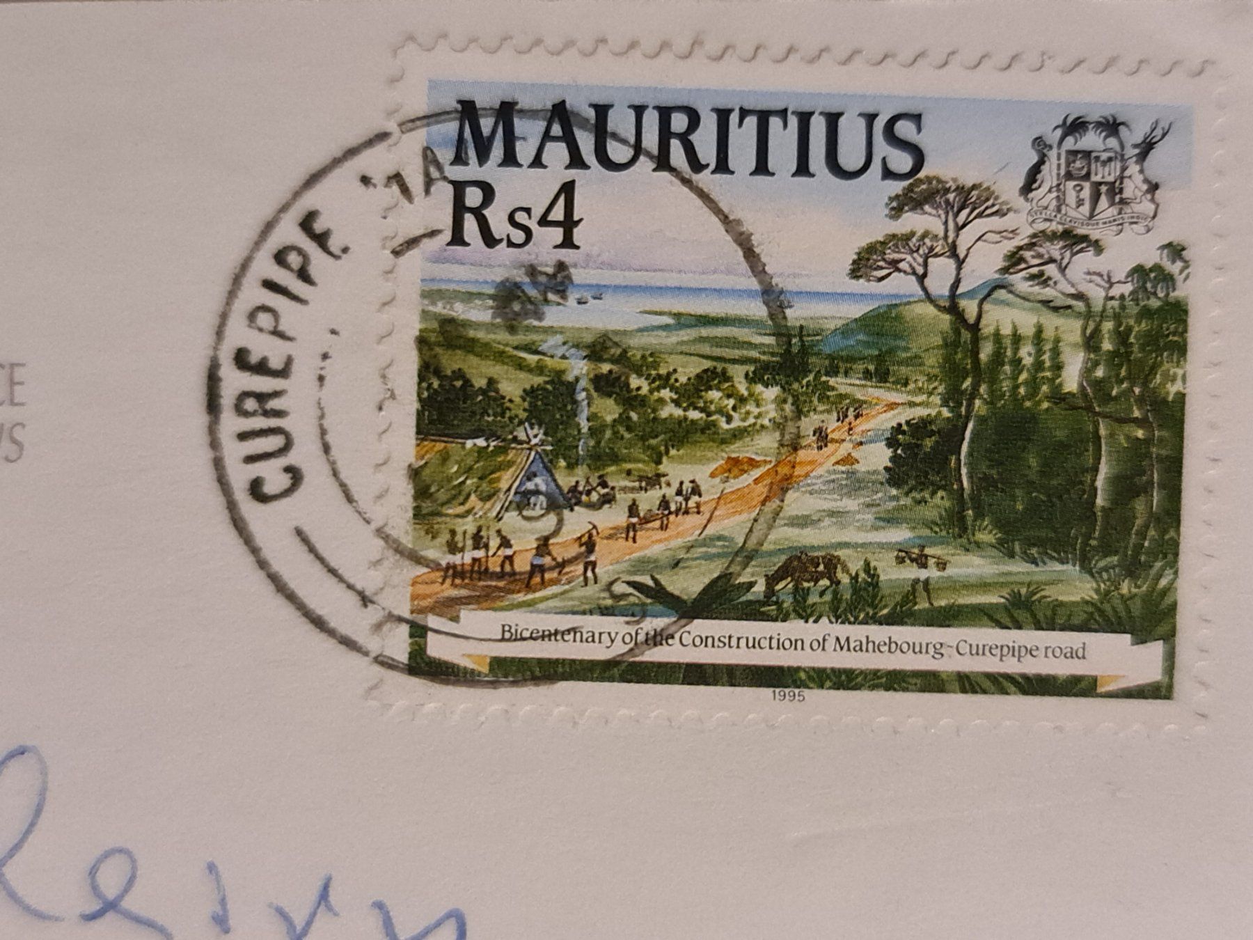 Cartoline postali: Ansichtskarte Mauritius – Usato da Dintikon venduto da Vexi 1