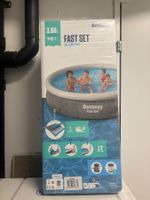 Neuer Bestway Fast Set Pool, 3.66m Durchmesser.