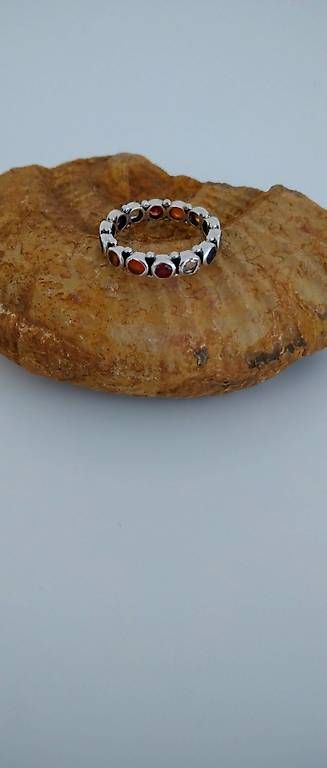 Anelli: Chakra-Edelstein Infinity-Ring – Nuovo (secondo la descrizione) da Lupfig venduto da Flowypr6 1