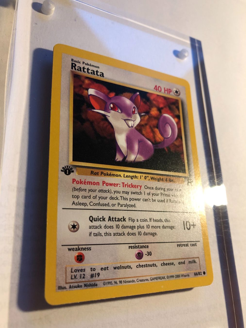Sammelbilder & Trading cards: Rattata 1st Team Rocket - MINT - ab 1.- – Gebraucht aus Giubiasco von dan_pr8b 1