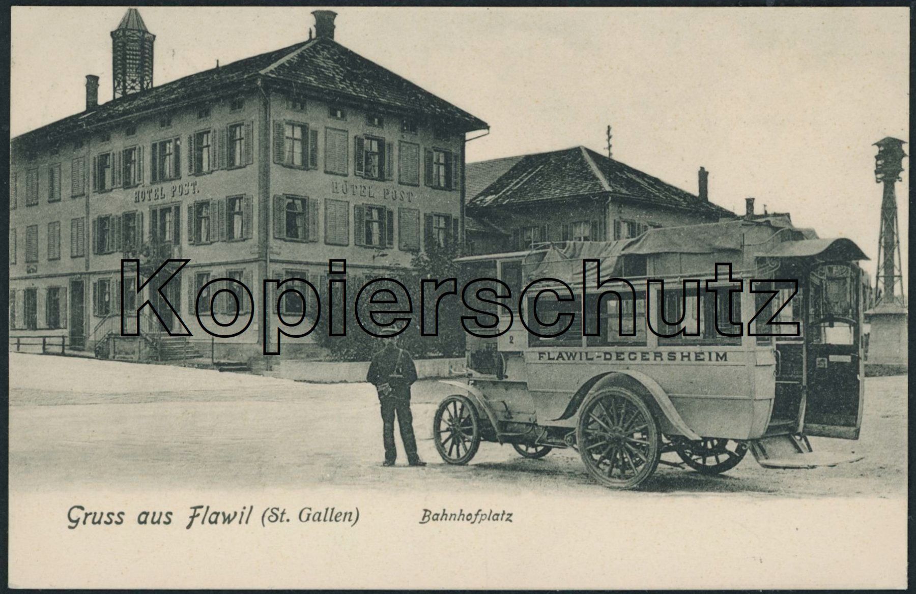 Cartoline postali: SG Flawil - Postauto – Usato da Schindellegi venduto da dolpitz