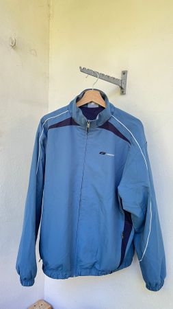 reebok vintage übergangsjacke – schwarz (gr. XL (fits M-L)