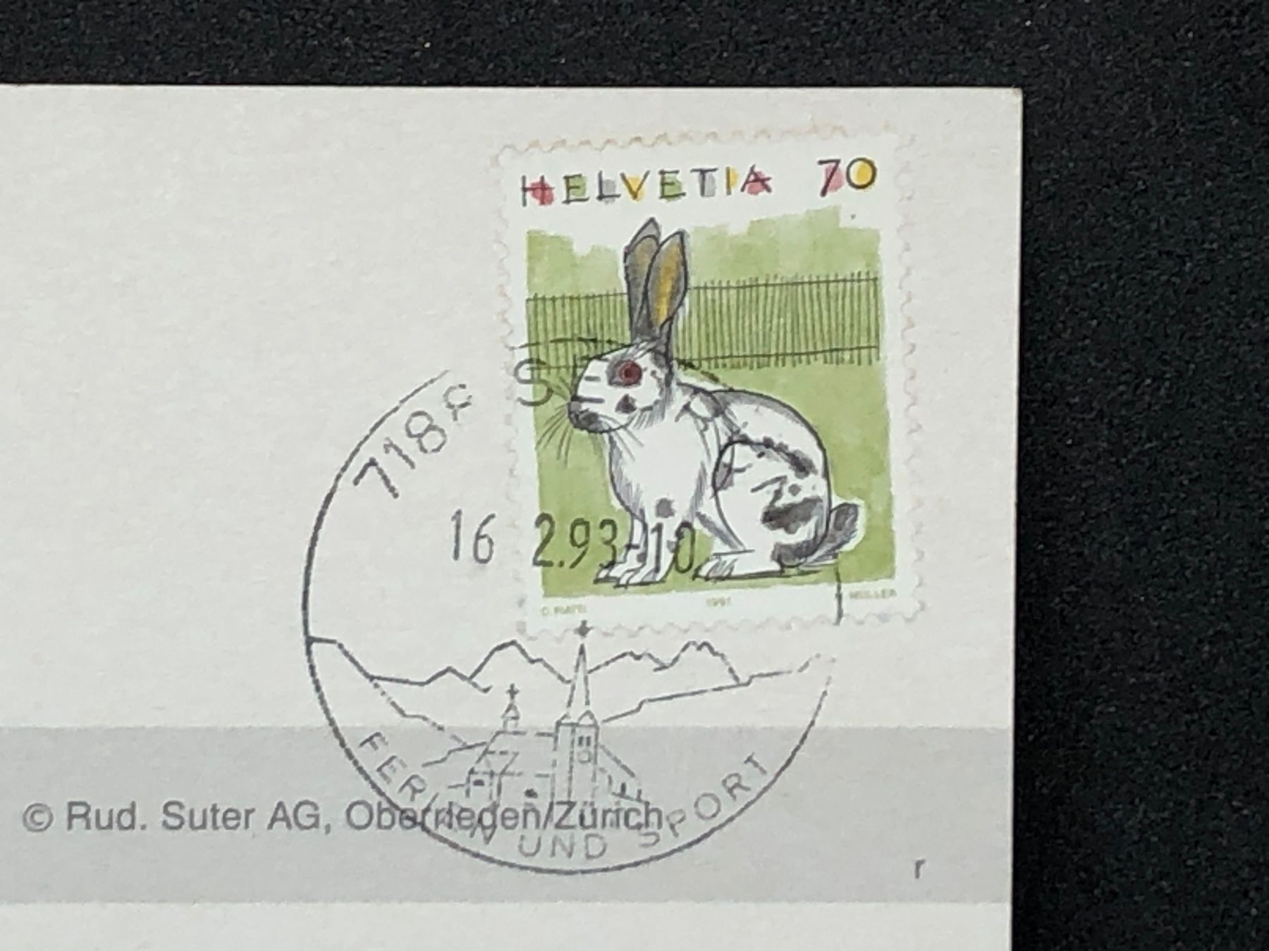 Cartes postales: Sedrun 1440m, Bündner Oberland – D'occasion à Widnau par Brusi9 1