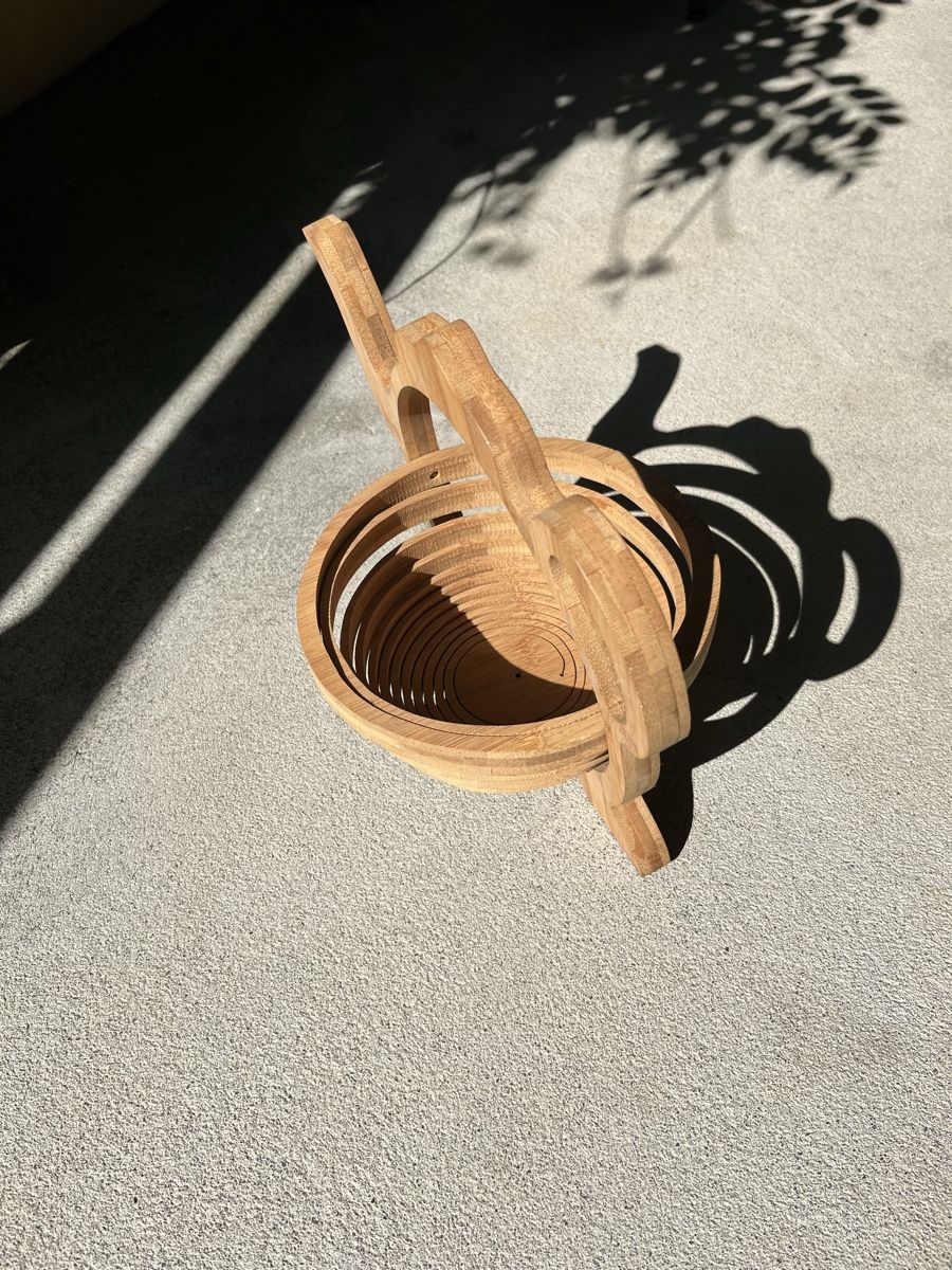 Ciotole: Originelle Schale aus Holz – Usato da Udligenswil venduto da Lilienfarbe 2