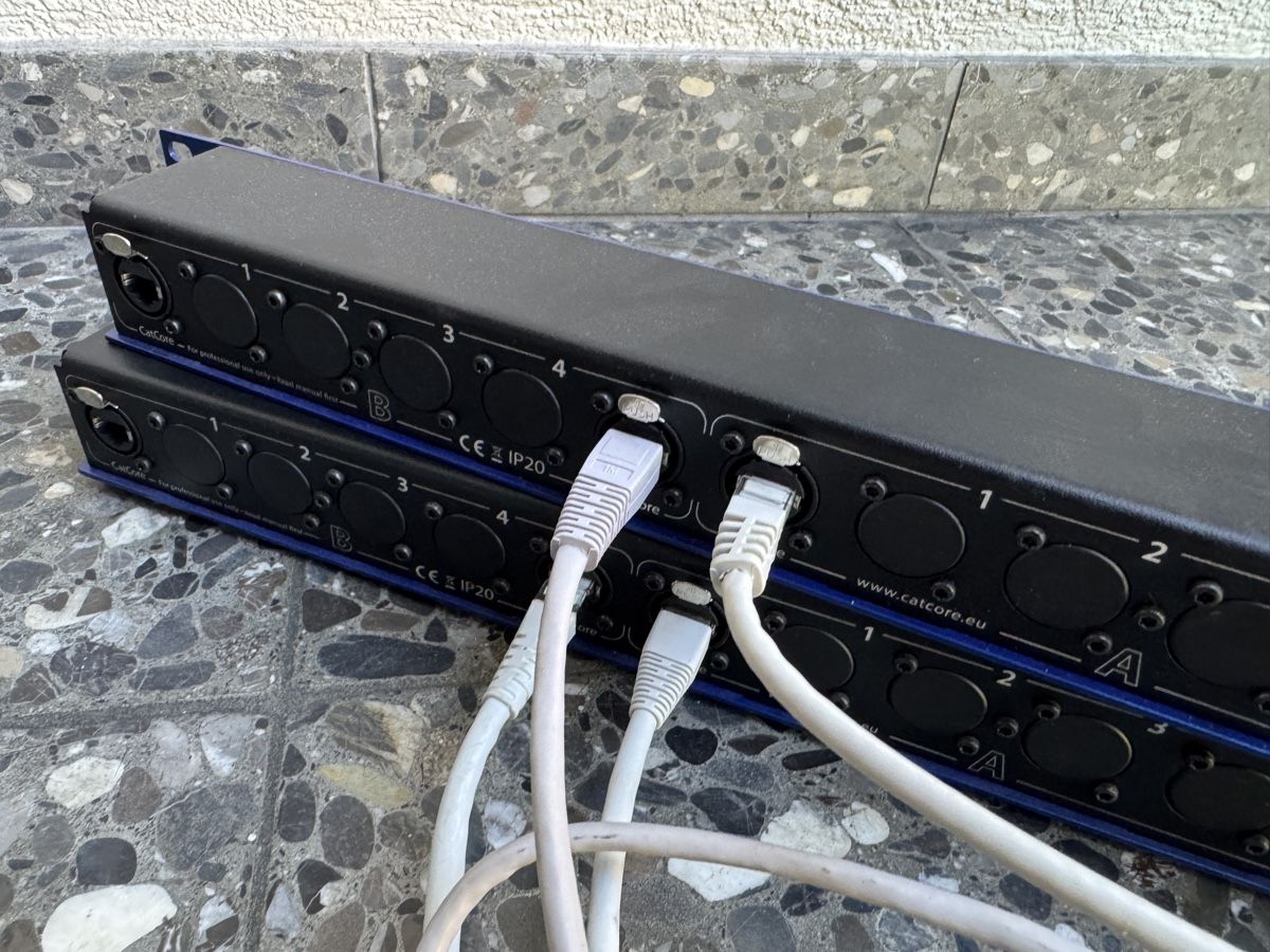 Strumenti musicali: 2x CatCore RSD-3M3F Multicore Adapter 19" 1HE – Usato da Bern venduto da A.W.S.R 3