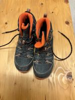 Wanderschuhe Kinder schwarz orange Grösse 34 gebraucht
