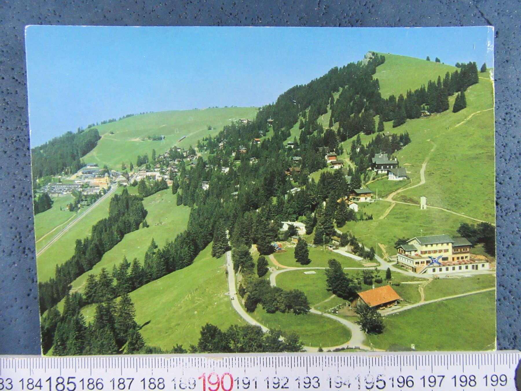 Ansichtskarten: RIGI KALTBAD FIRST AK LU 1984 – Gebraucht aus Ettingen von Hausi4711