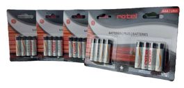 32 Stück ROTEL Alkaline Batterien AAA LR3