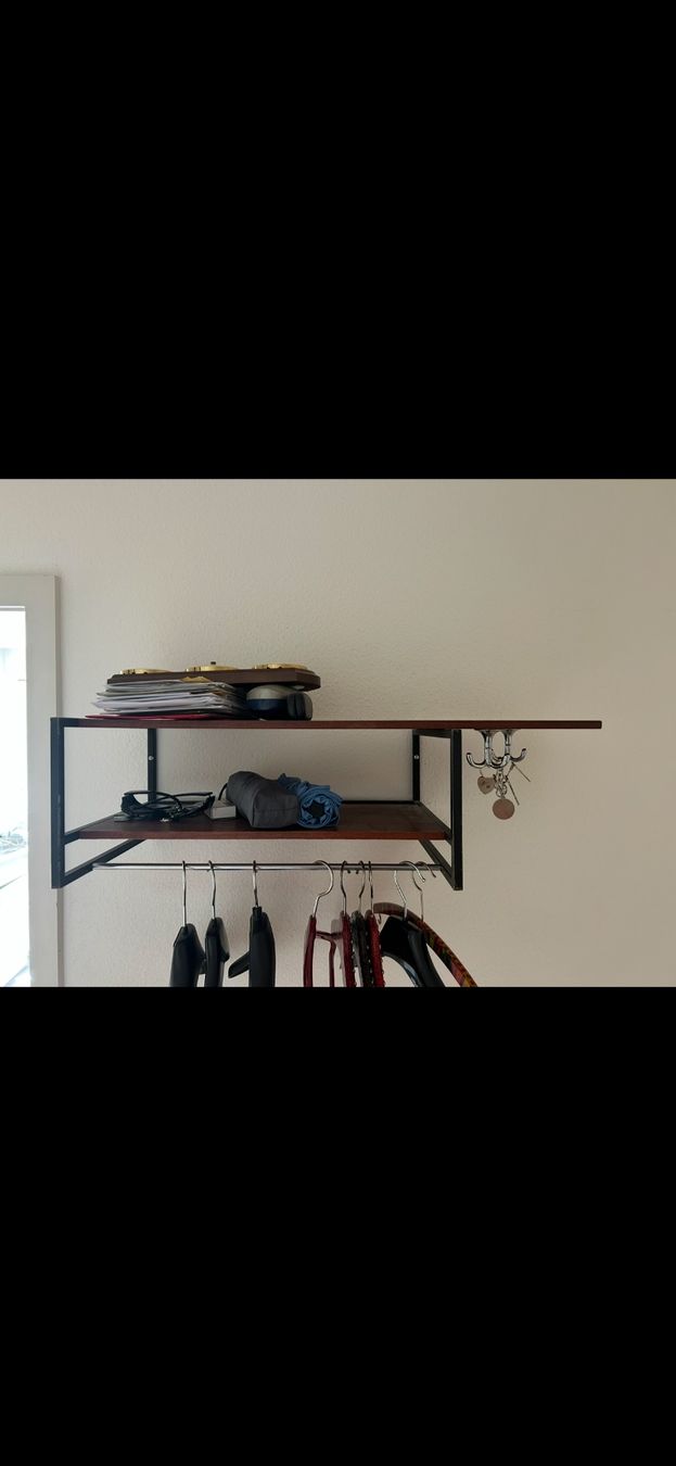 Guardaroba: Garderobe mid Century Holz/Metall – Usato da Zürich venduto da Nick345 3