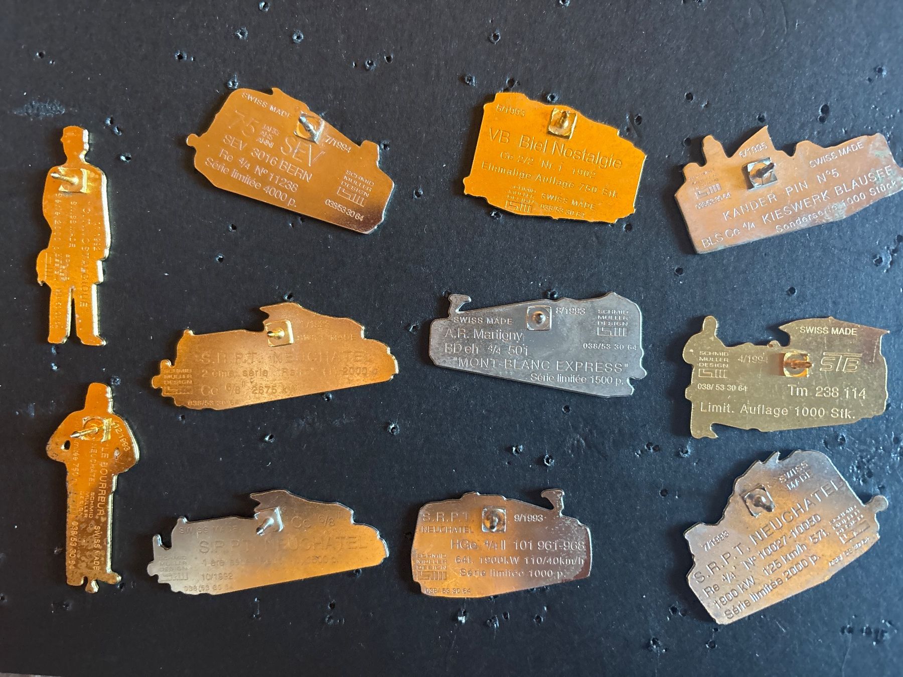 Placchette & Badge: Pins Züge – Difettoso da Lützelflüh-Goldbach venduto da NicoleL. 1