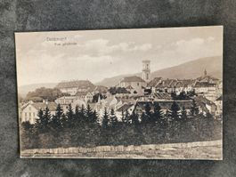 Alte PK / Delemont - Vue generale Gelaufen 1917