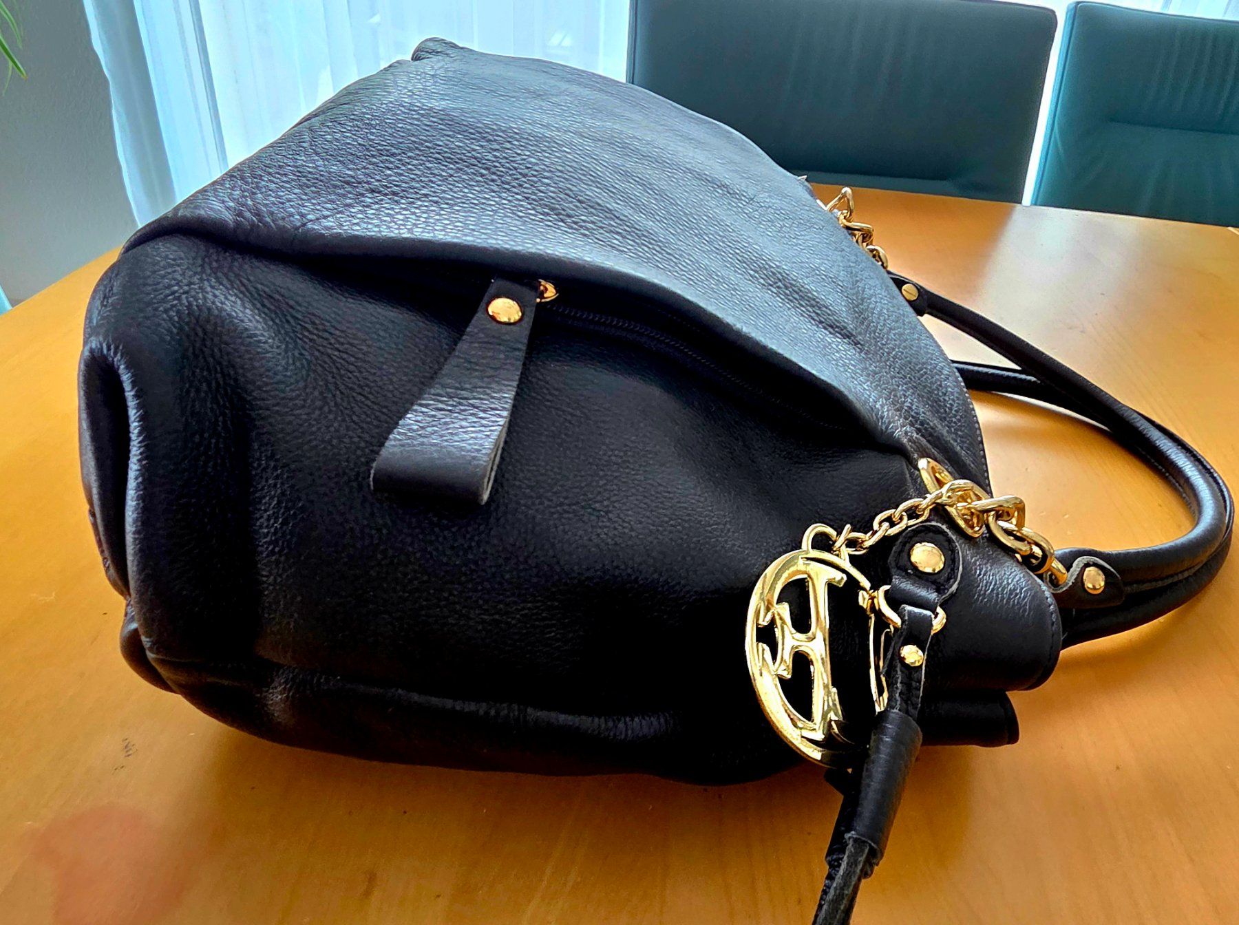 Borse da donna: Schwarze Echteleder-Handtasche - Neu – Nuovo e nell'imballaggio originale da Uetikon am See venduto da Kakao2 5