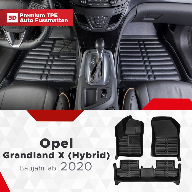 Die Autofussmatte Auto-Fußmatte Für Opel Für Grandland X 2017 2018