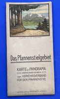 Pfannenstiel: Historische Karte und Panoramen, 1920