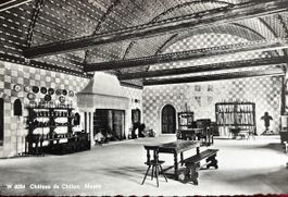 Ansichtskarte Chateau de Chillon Museum Zuerich 27