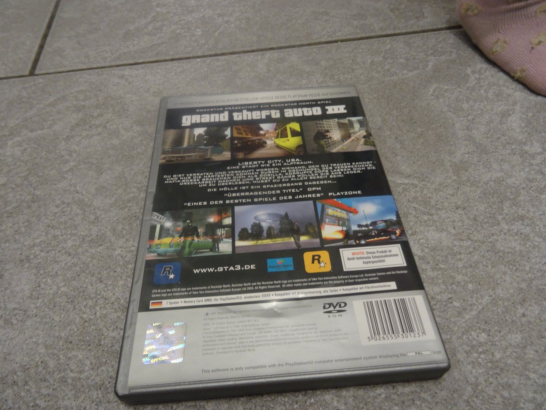 Sony Giochi: GTA III 4 Platinum - Playstation 2 – Usato da Olten venduto da Disc-Ausverkauf 2
