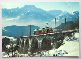 Leysin, Le train Aigle-Leysin