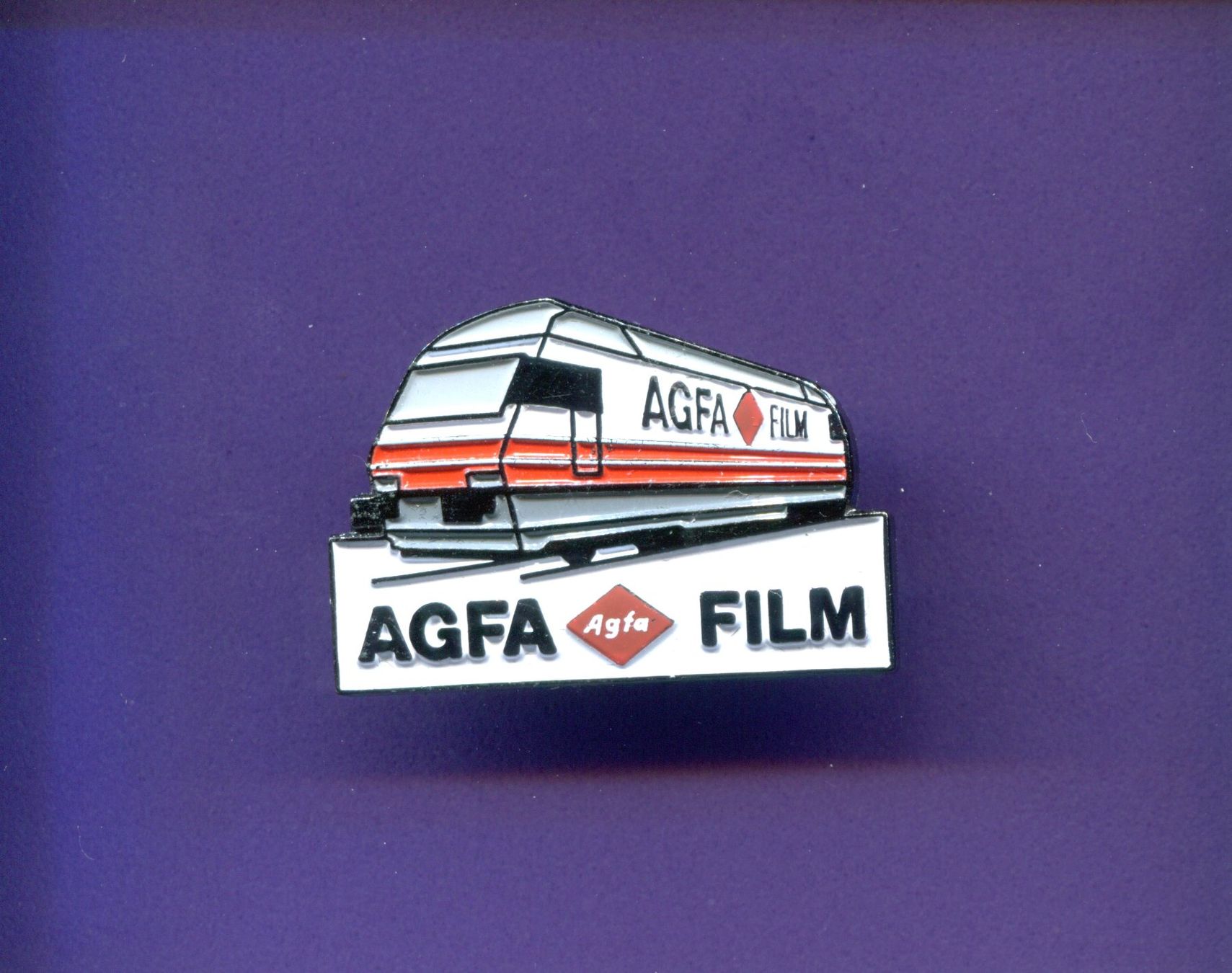 SBB/CFF/FFS Placchette & Badge: SBB  Re 460  AGFA FILM – Usato da Winterthur venduto da Sammleroase