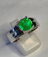 Solitaire Ring Silber