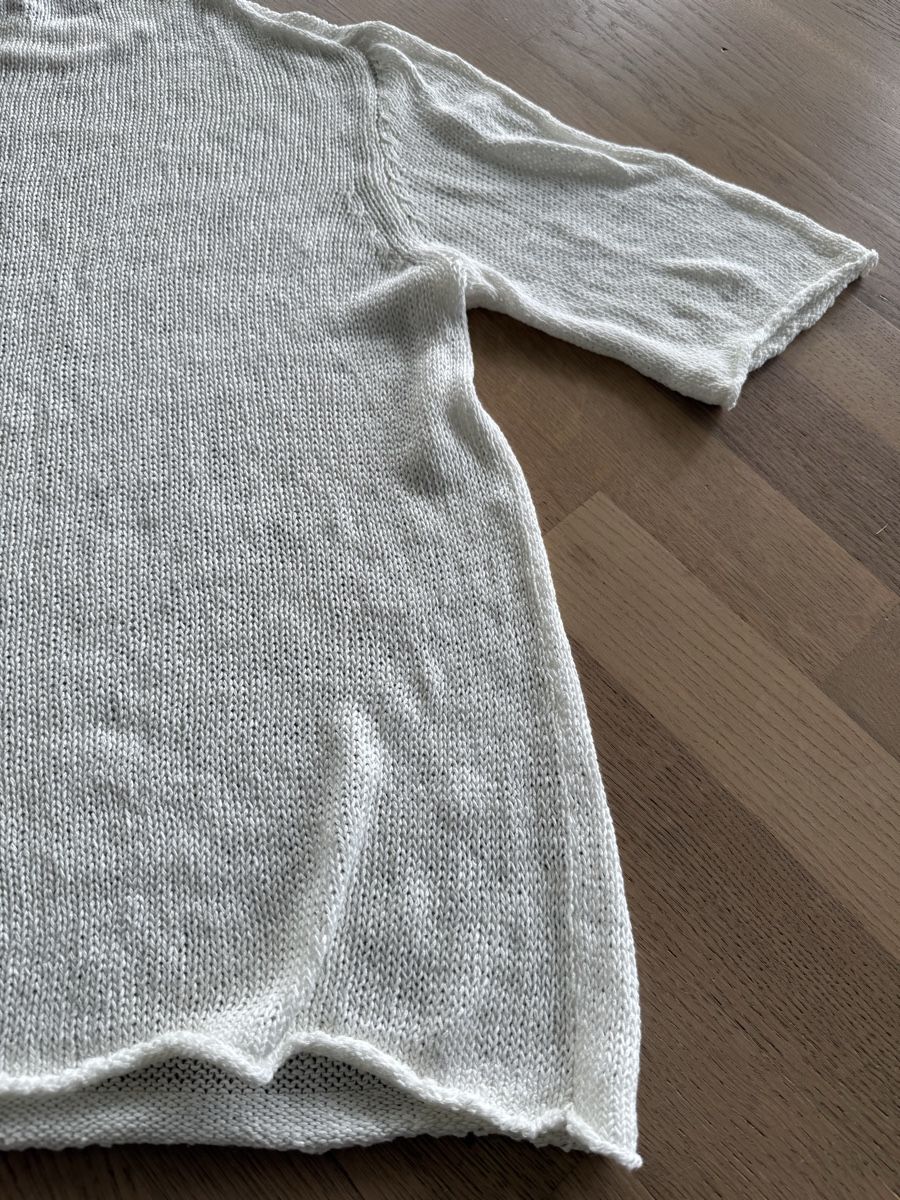 Massimo Dutti T-shirt: Massimo Dutti 100% Leinen Tshirt oversize, Weiss, Gr. S – Nuovo (secondo la descrizione) da Ottenbach venduto da Suni_82 1