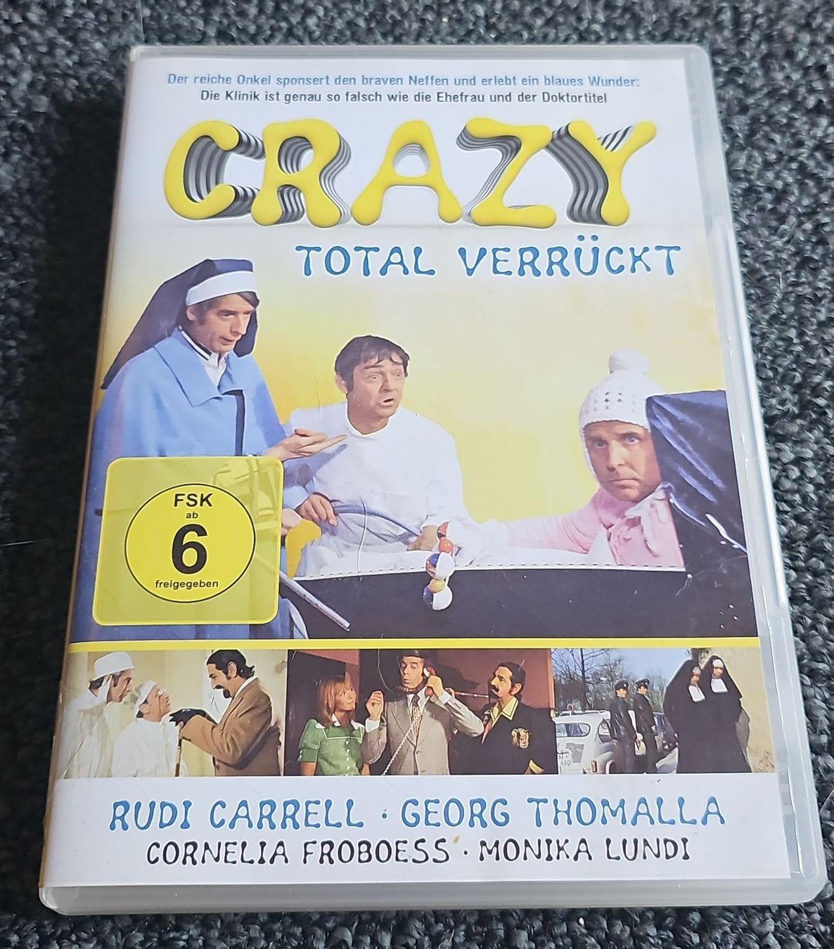 Alle DVDs: Crazy Total Verrückt (21861) – Gebraucht aus Ruswil von jan_bxl5