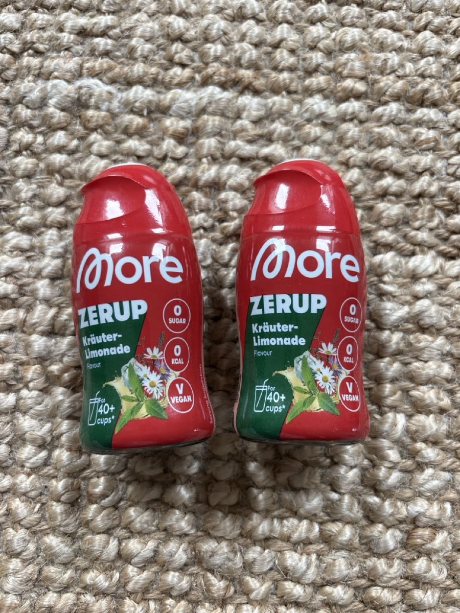 More Nutrition Aliments & Spécialités: More Zerup Kräuterlimonade – Neuf avec emballage d'origine à Winterthur par ljo_5dx7