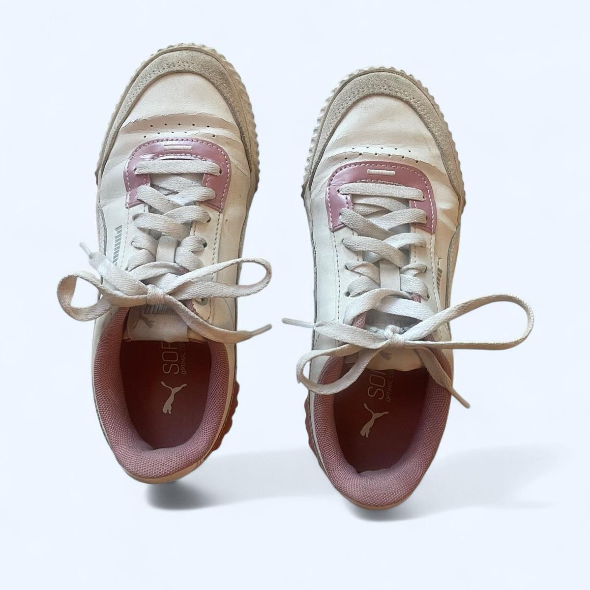 Puma Scarpe da donna: Puma Sneaker, Gr. 36, Weiss/Rosa – Usato da Therwil venduto da nat_gtk5