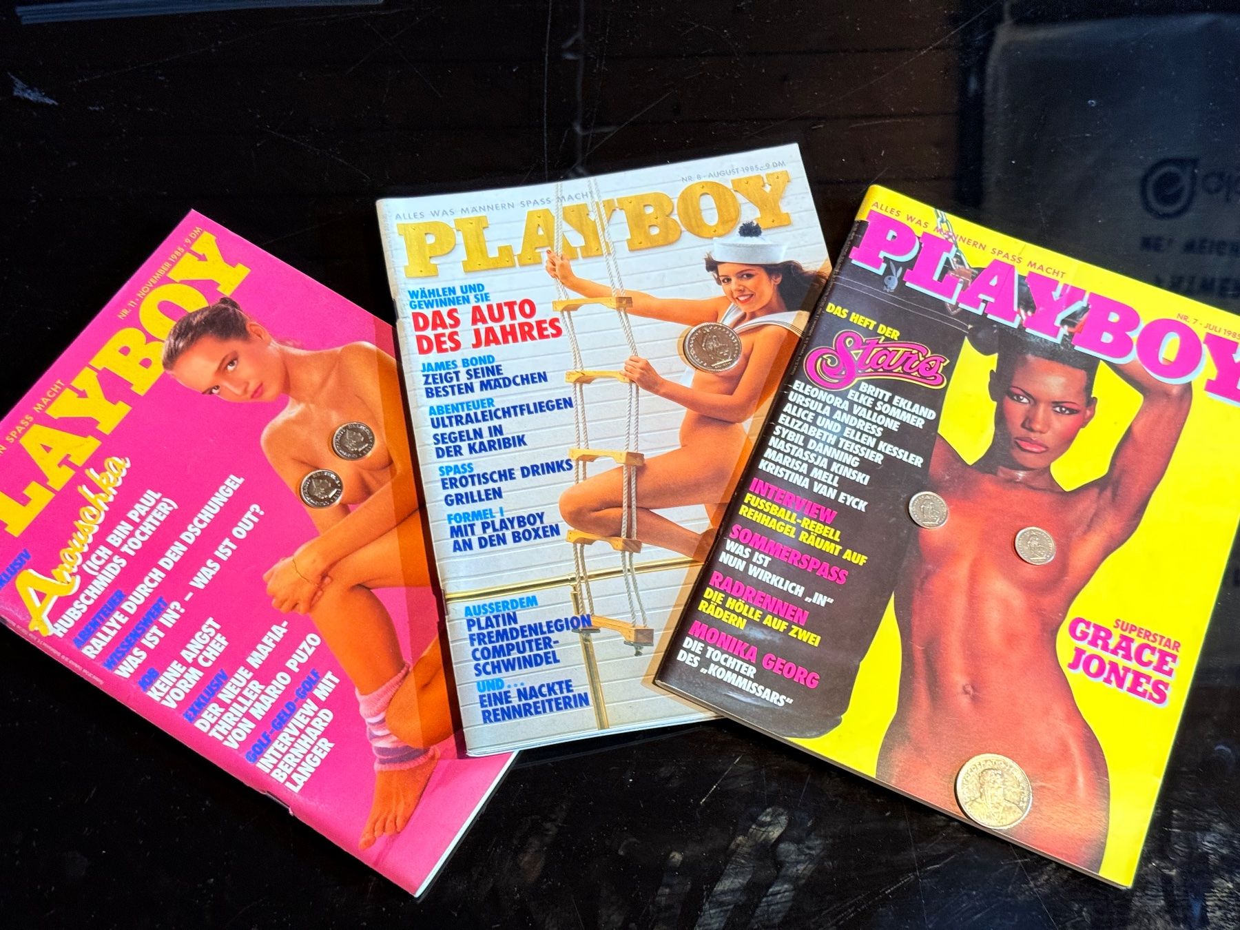 Riviste & Magazine: Playboy!!! 3 gute und integre Hefte auf Deutsch – Usato da Zuerich venduto da SonderArt-Wertgut