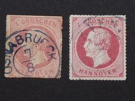 Hannover Mi-Nr. 23 x/y  gestempelt  45  Fr